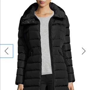 Excellent condition Moncler Flammette jacket in black in size 3 (M/L)